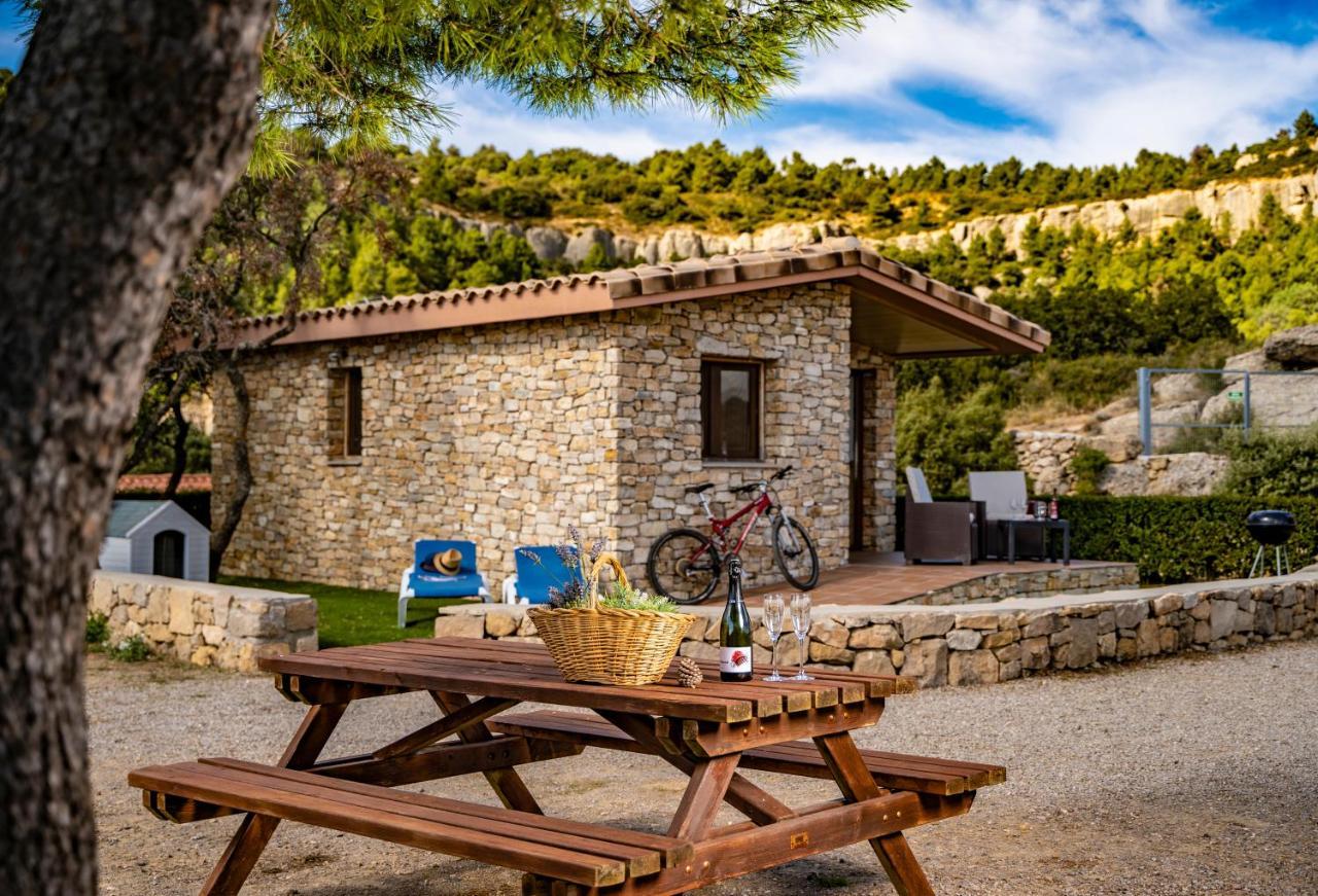 Camping Bungalow Serra De Prades Resort Vilanova de Prades 외부 사진